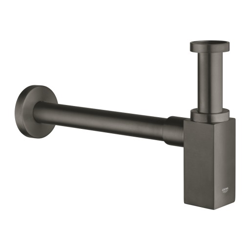 Sifon design pentru lavoar Grohe Square 40564 1 1/4 brushed hard graphite