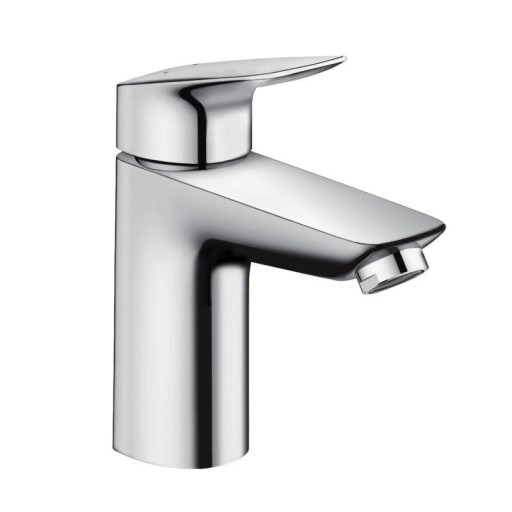 Baterie lavoar Hansgrohe Logis 100, push-open, crom - 71107000