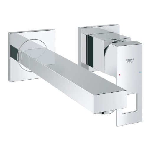 Baterie lavoar Grohe Eurocube, 1/2'', montare pe perete, marimea L, monocomanda, crom - 23447000