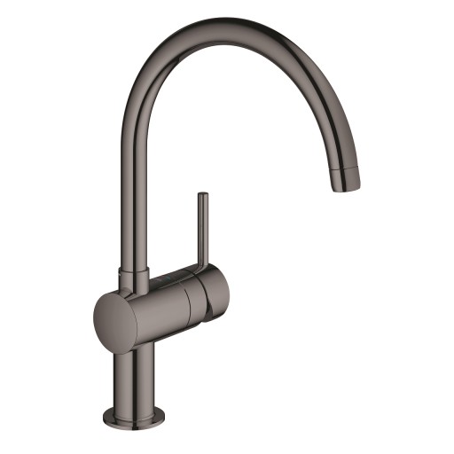 Baterie bucatarie Grohe Minta cu pipa C hard graphite