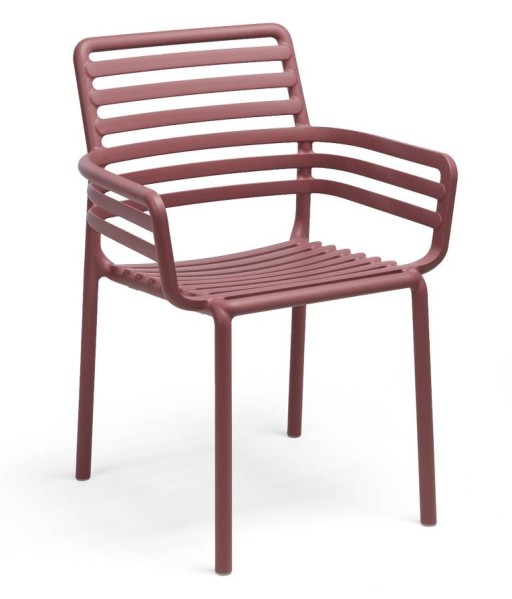 Scaun exterior Nardi Doga Armchair rosu marsala