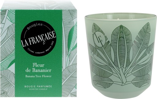 Lumanare parfumata La Francaise Voyages Interieurs Kaki Fleur de Bananier 200 g