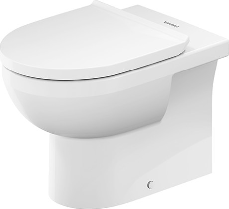 Vas wc Duravit No.1 Rimless back-to-wall 37x57mm alb