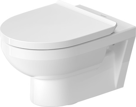 Vas wc suspendat Duravit No.1 Rimless HygieneGlaze 365x540mm alb