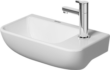 Lavoar asimetric Duravit ME by Starck 40x22cm fara preaplin orientare stanga