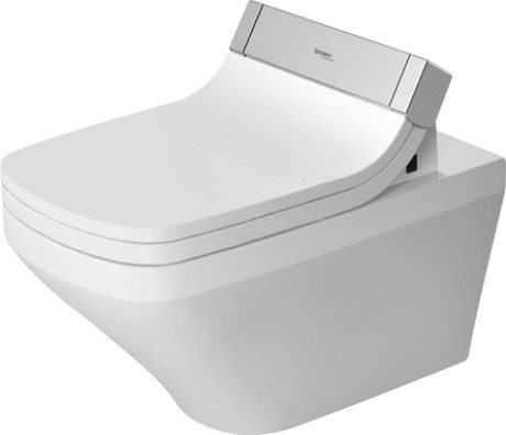 Vas WC suspendat Duravit DuraStyle Rimless 62cm pentru capac cu functie de bideu SensoWash