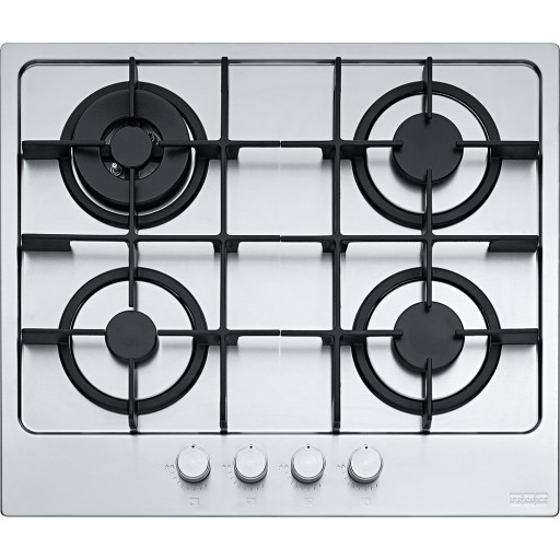 Plita gaz incorporabila Franke Maris 600 FHMA 604 3G DC XS C cu 4 arzatoare 60cm gratare fonta Inox