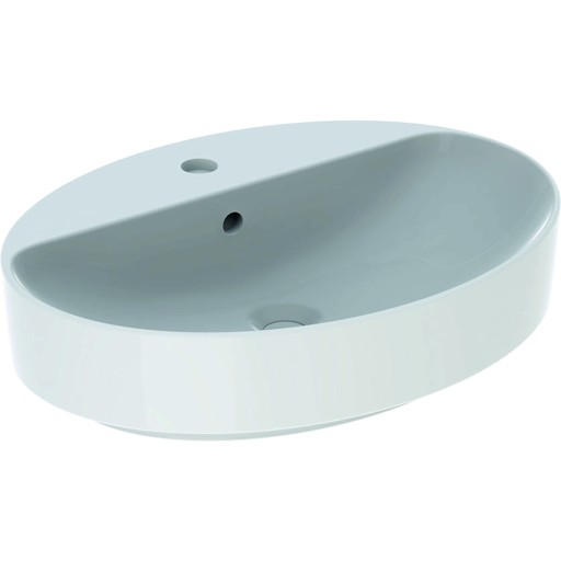 Lavoar oval tip bol Geberit VariForm 60x45cm alb