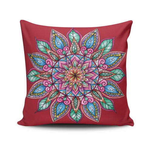 Perna, MANDALA-12, 43x43 cm, 50% bumbac / 50% poliester, Multicolor