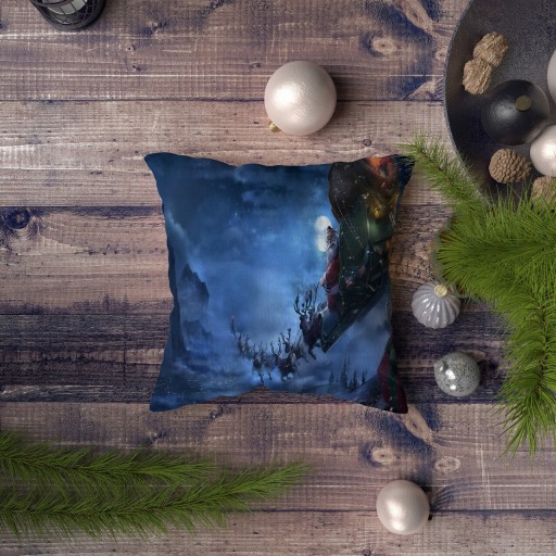 Perna, NYXMAS136, 43x43 cm, 50% bumbac / 50% poliester, Multicolor