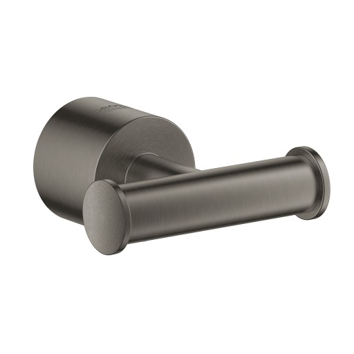 Cuier dublu Grohe Atrio brushed hard graphite