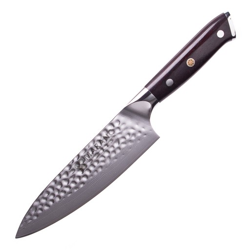 Cutitul bucatarului profesional Maranc, otel de damasc, 16.5 cm, M15