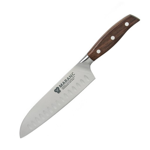 Cutit santoku profesional Maranc, otel german, 18 cm, M3