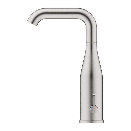 Baterie lavoar Grohe Essence E electronica alimentare cu baterie supersteel