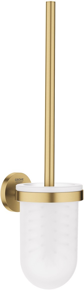 Perie wc cu suport de perete Grohe Essentials brushed cool sunrise