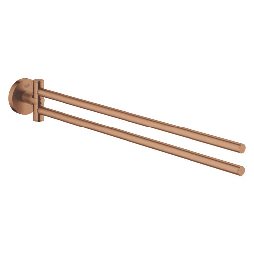 Suport dublu prosop Grohe Essentials 44cm brushed warm sunset