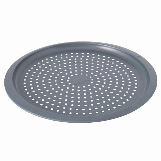 Tav perforata pentru pizza BergHOFF, Gem, Ø32 cm, otel carbon, strat antiaderent