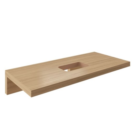 Blat pentru lavoar Ravak L 120x55x5cm stejar