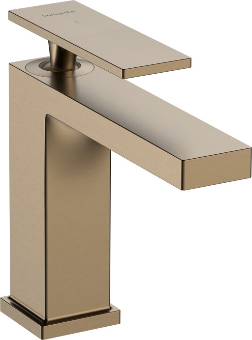 Baterie lavoar Hansgrohe Tecturis E 110 CoolStart ventil pop-up bronz periat