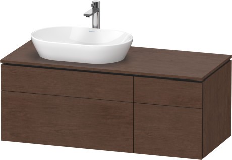 Dulap baza suspendat Duravit L-Cube 122x55cm nuc american