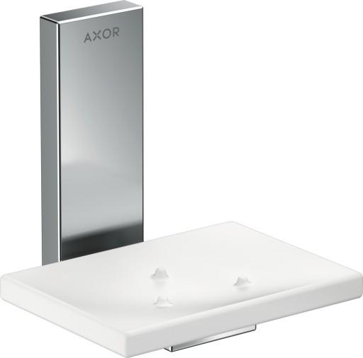 Savoniera cu suport de perete Hansgrohe Axor Universal crom