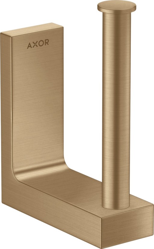 Suport hartie igienica Hansgrohe Axor Universal bronz periat