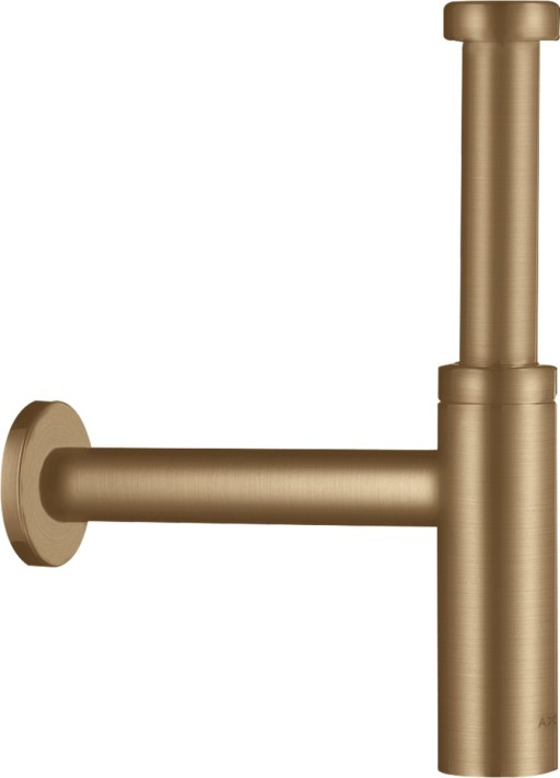 Sifon lavoar design Hansgrohe Axor Flowstar S bronz periat