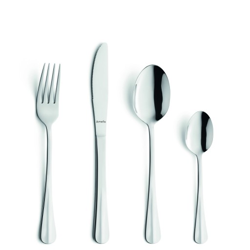 Set tacamuri 24 piese, Amefa, Napoli, inox