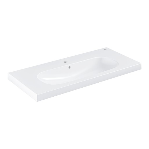 Lavoar Grohe Euro Ceramic 100cm montare pe mobilier PureGuard alb