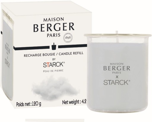 Rezerva lumanare parfumata Maison Berger Starck Peau de Pierre 120g