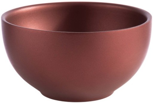 Bol inox cu pereti dubli Paderno Ethnic Cuisine d12cm h 6.2cm maro