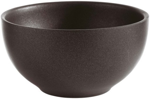 Bol inox cu pereti dubli Paderno Ethnic Cuisine d12cm h 6.2cm negru