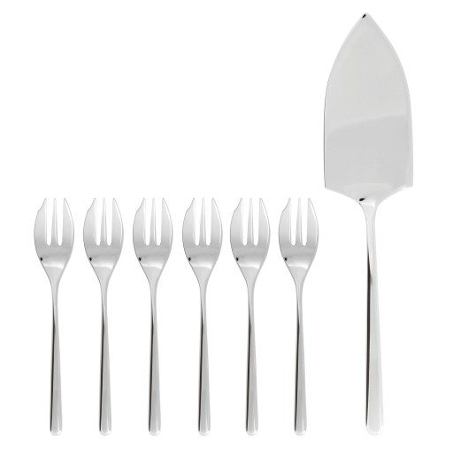 Set tacamuri Sambonet Linear 7 piese inox