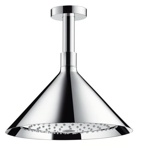 Palarie dus Hansgrohe Axor Front 240 cu 2 tipuri jet prindere tavan