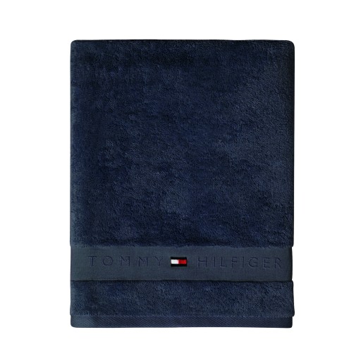 Prosop baie Tommy Hilfiger Plain 2 40x60cm Albastru Navy