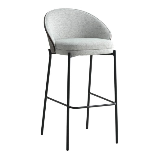 Scaune de bar gri-deschis 2 buc. 98 cm Canelas – House Nordic