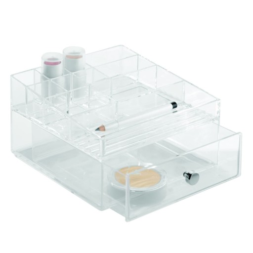 Organizator de cosmetice iDesign Cosmetic, 16,5 x 16,5 cm