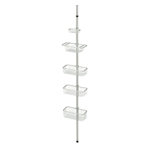 Organizator metalic cu înălțime reglabilă iDesign Forma, 152 - 274 cm