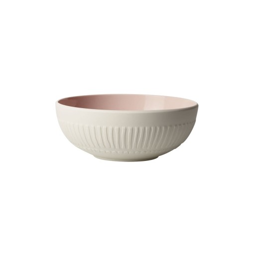 Bol din porțelan Villeroy & Boch Blossom, 850 ml, alb-roz