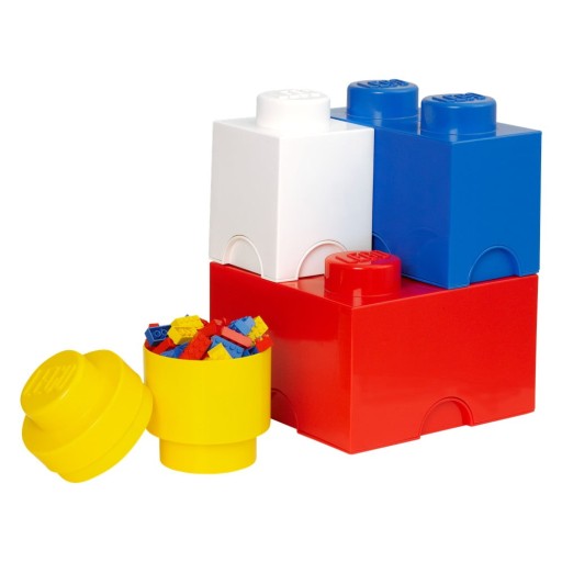 Set 4 cutii depozitare LEGO® Multi-Pack