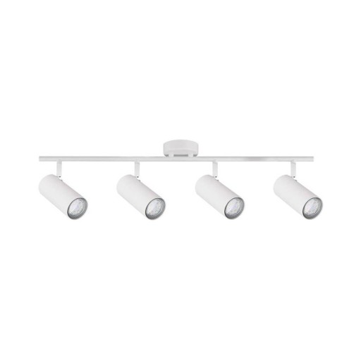 Plafonieră albă din metal 9x76 cm Colly – Candellux Lighting