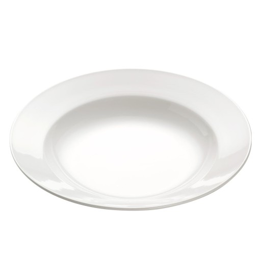 Farfurie din porțelan pentru paste Maxwell & Williams Basic Bistro, ø 28 cm, alb