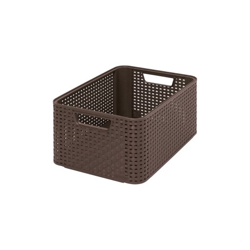 Coș de depozitare Curver Style, 18 l, maro