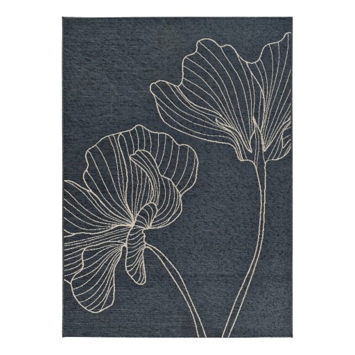 Covor de exterior gri antracit 76x150 cm Velvet Gris – Universal