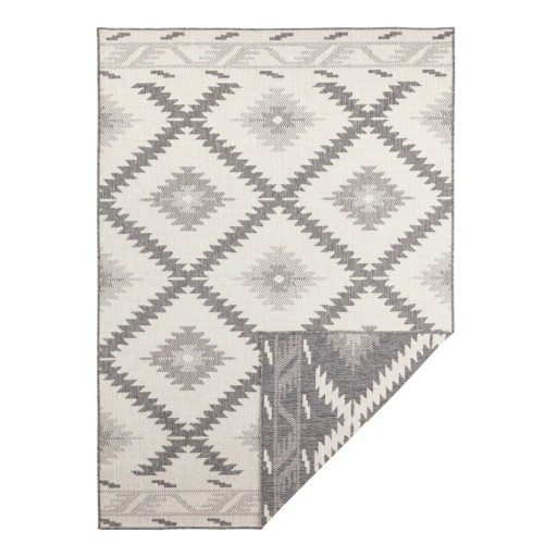 Covor adecvat pentru exterior NORTHRUGS Criss, 170 x 120 cm, gri-crem