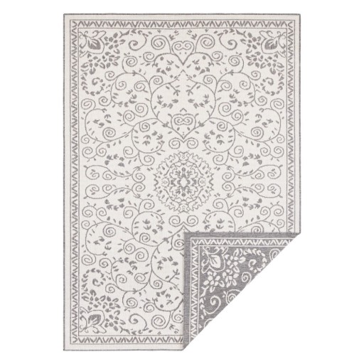 Covor adecvat pentru exterior NORTHRUGS Leyte, 200 x 290 cm, gri-crem