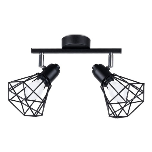 Plafonieră neagră ø 10 cm Varpu – Nice Lamps