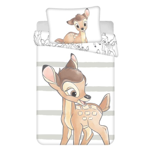 Lenjerie de pat pentru copii din bumbac pentru pătuț 100x135 cm Bambi – Jerry Fabrics