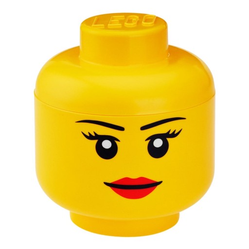 Figurină depozitare LEGO® Girl, ⌀ 16,3 cm