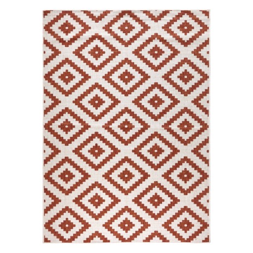 Covor adecvat pentru exterior NORTHRUGS Malta, 160 x 230 cm, maro - crem